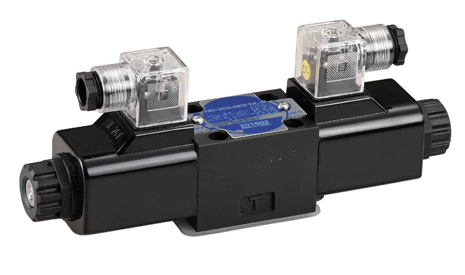 HD-***-G03-DL-DC-S (Two-Way) Soft Shift Solenoid Directional Control Valve