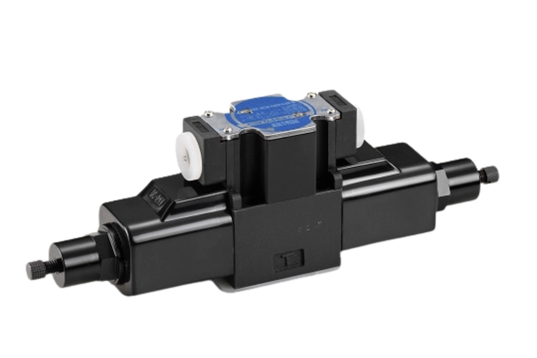 HD-***-G02-LW-*-*-AB-DC Solenoid Direction Control Valve With Manual Switch Type And Solenoid Directional Control Valve With Adjustment Type